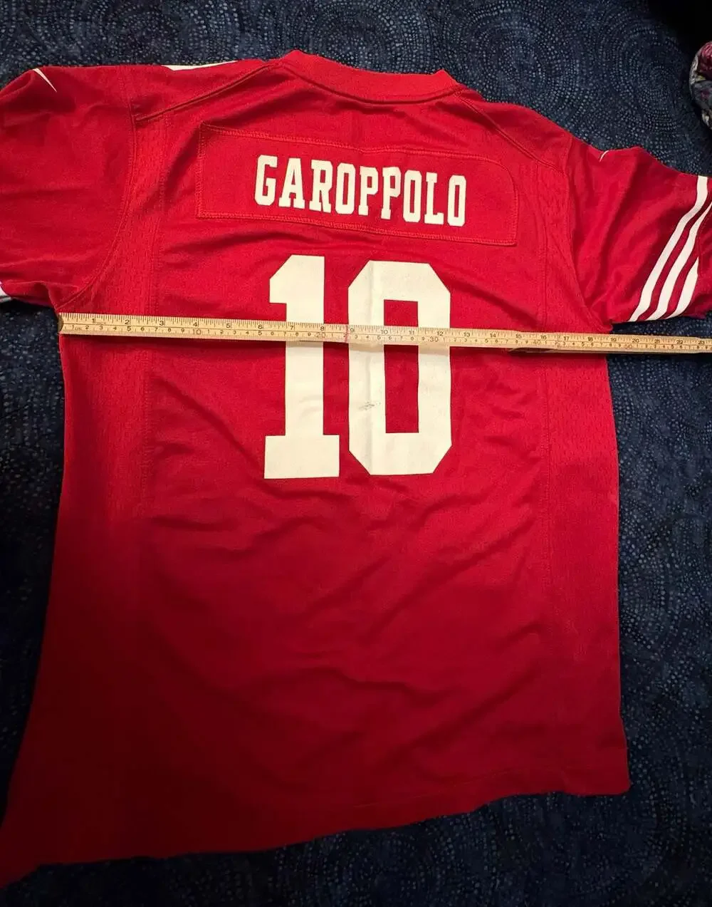 Nike SF 49ers Jimmy Garoppolo #10 Game Jersey womens Size Large